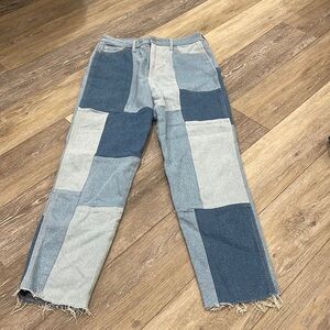 Hollister High rise mom jean 27 (5r)